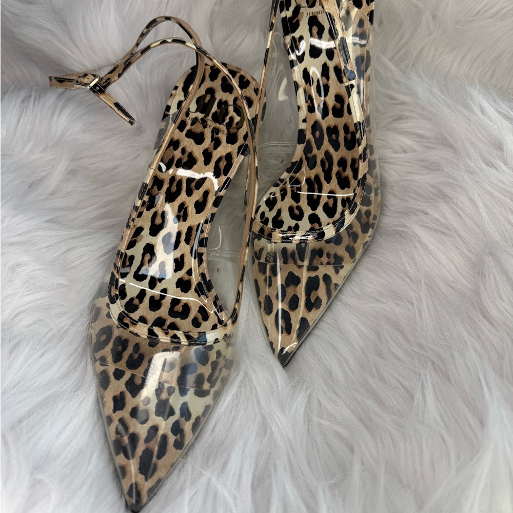 Jennifer Lopez Leopard and Clear Heels - Picture 4 of 6
